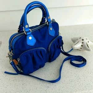 Mz Wallace purse, crossbody,bag blue like new